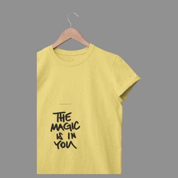 The Magic Is In You T-Shirt Beige