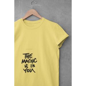 The Magic Is In You T-shirt Beige