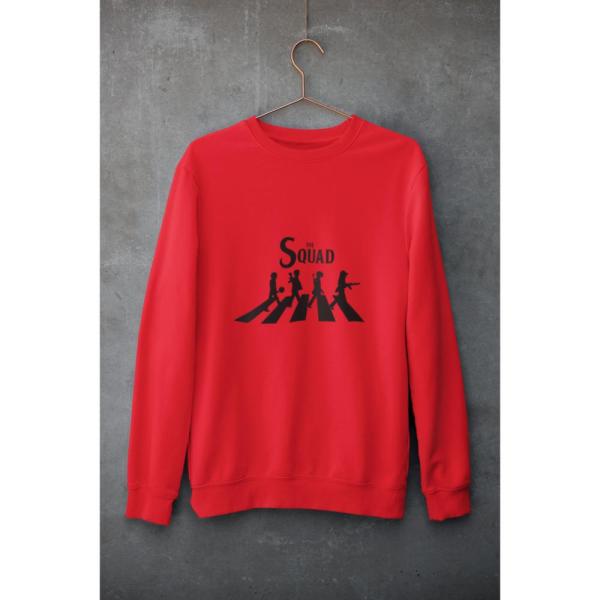 The Squad Sweatshirt Red