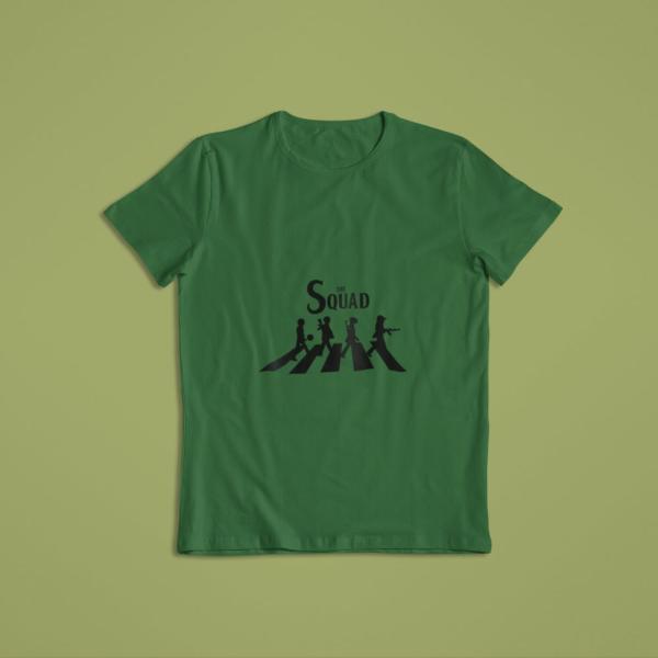 The Squad T-shirt Bottle Green