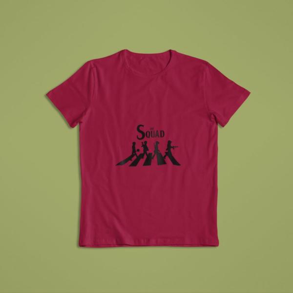 The Squad T-shirt Maroon