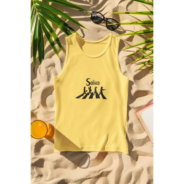 The Squad Tank Top Beige