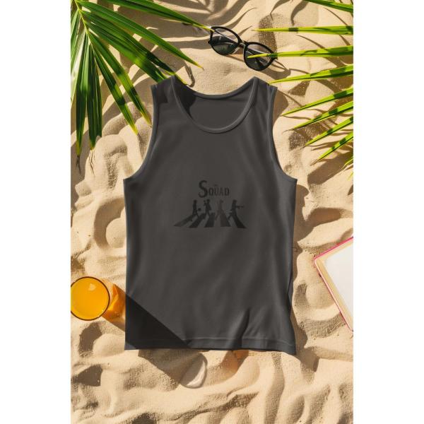 The Squad Tank Top Black