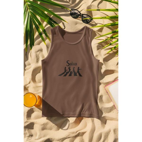 The Squad Tank Top Brown
