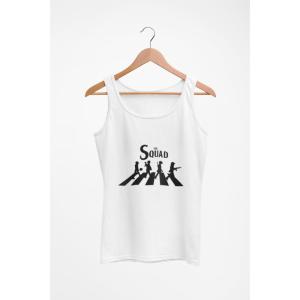 The Squad Tank Top White