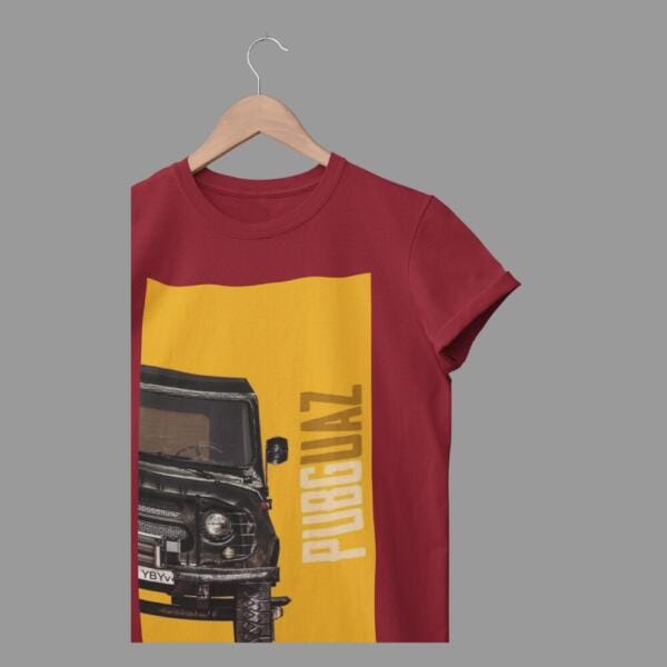UAZ T-Shirt Maroon
