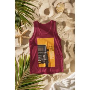 UAZ Tank Top Maroon