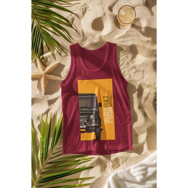 UAZ Tank Top Maroon