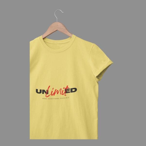 Unlimited T-Shirt Beige