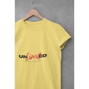 Unlimited T-shirt Beige