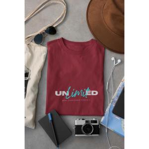 Unlimited T-shirt Maroon