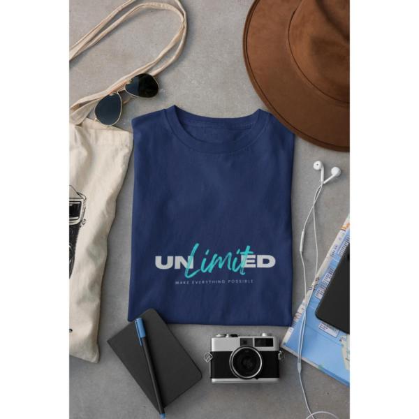 Unlimited T-shirt Navy Blue
