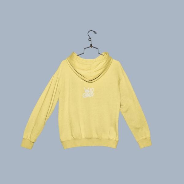 Who Cares Hoodie Beige