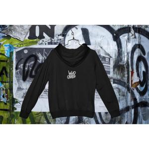 Who Cares Hoodie Black