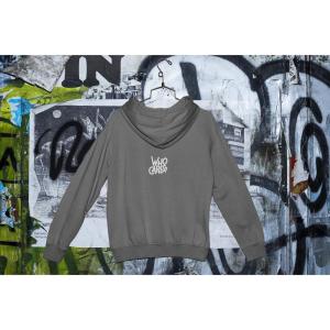 Who Cares Hoodie Grey
