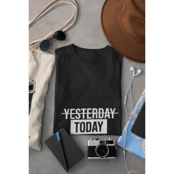 Yesterday Today Tomorrow T-shirt Black