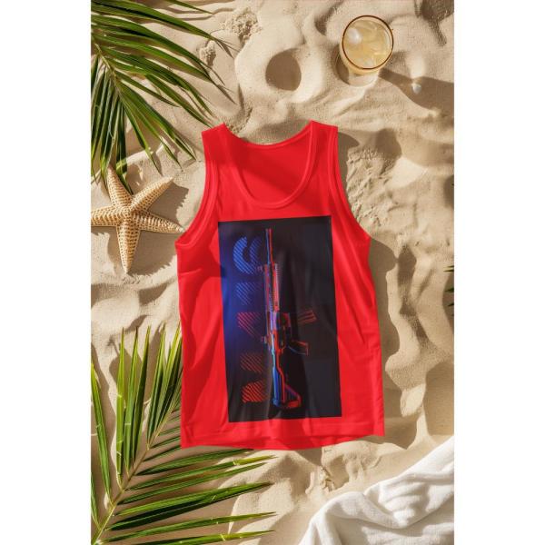 M416 Tank Top Red