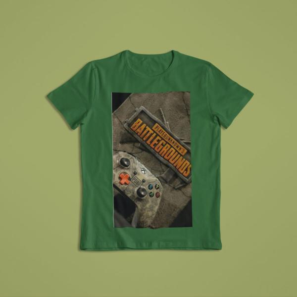 PlayerUnknown's BattleGrounds T-shirt Bottle Green