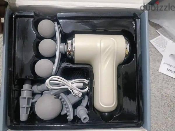 Fascia Gun Light Age 3-Head Deep Tissue Massage Gun(1)