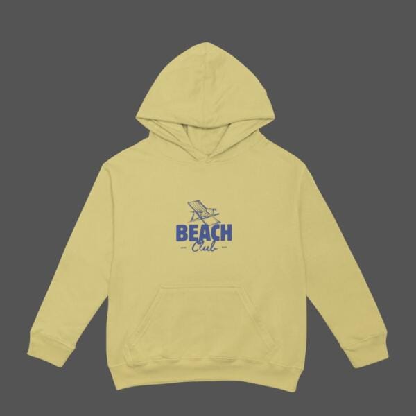 Beach Club Hoodie Beige
