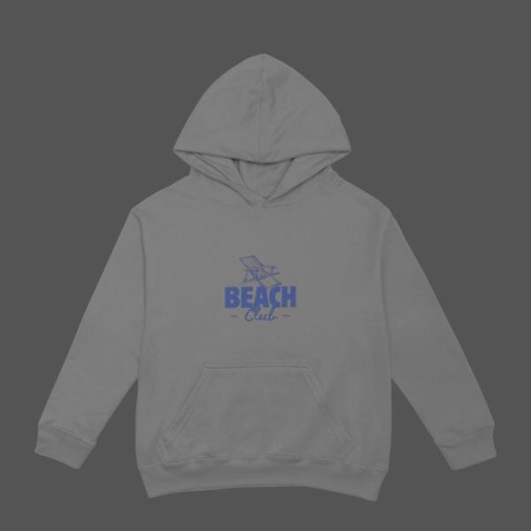 Beach Club Hoodie Grey