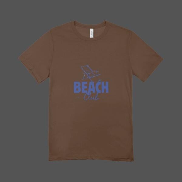 Beach Club T-shirt Brown