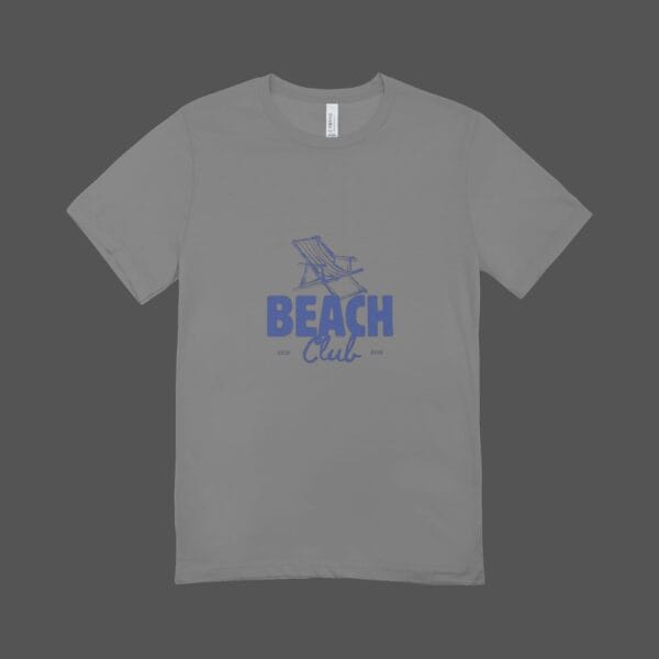 Beach Club T-shirt Grey