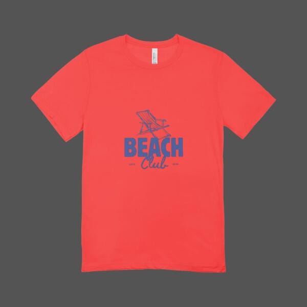 Beach Club T-shirt Red