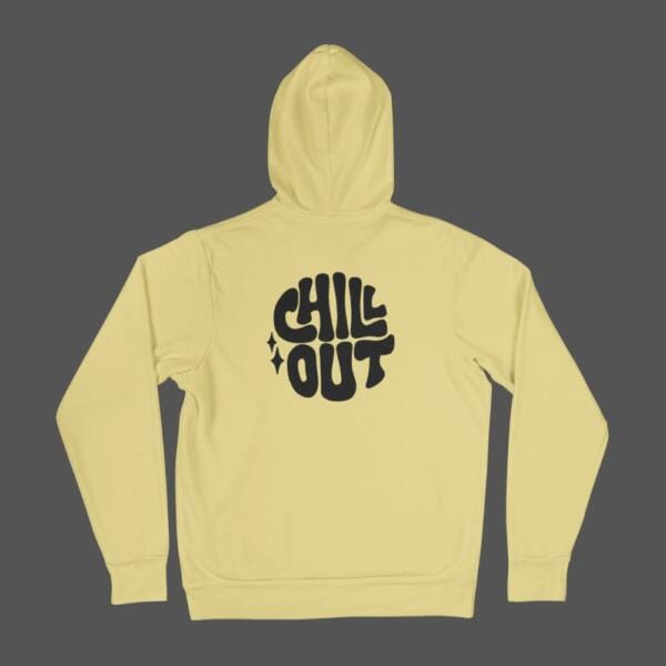 Chill Out Hoodie Beige