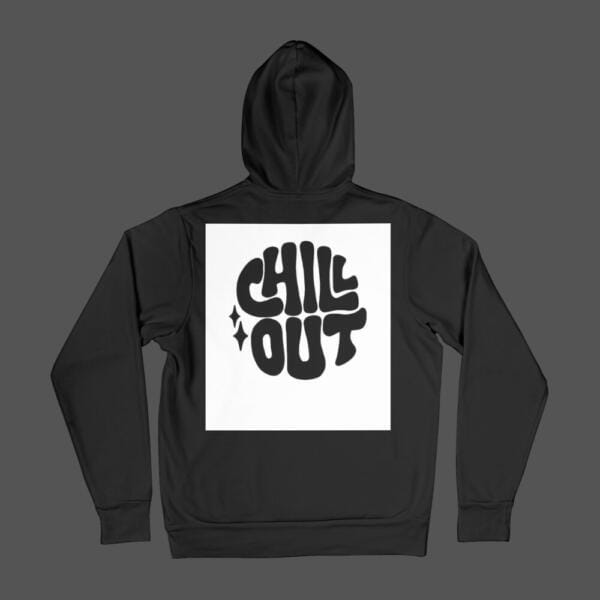 Chill Out Hoodie Black