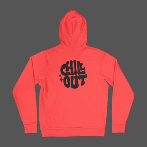 Chill Out Hoodie Red