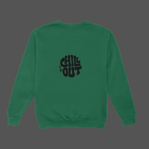 Chill Out Sweatshirt Bottle Green