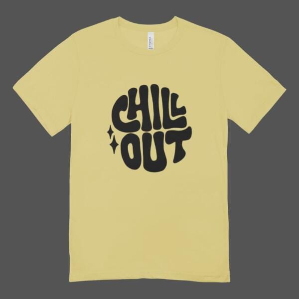 Chill Out T-shirt Beige