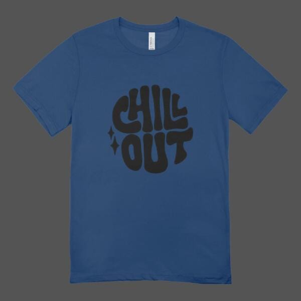 Chill Out T-shirt Navy Blue