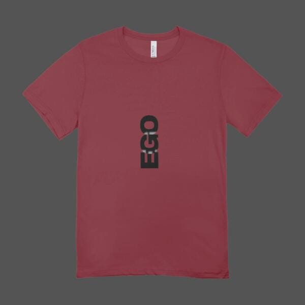 Ego T-shirt Maroon