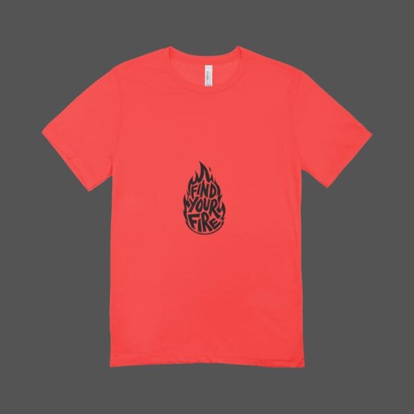 Find Your Fire T-shirt Red