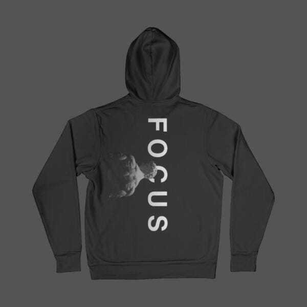 Focus Hoodie Black