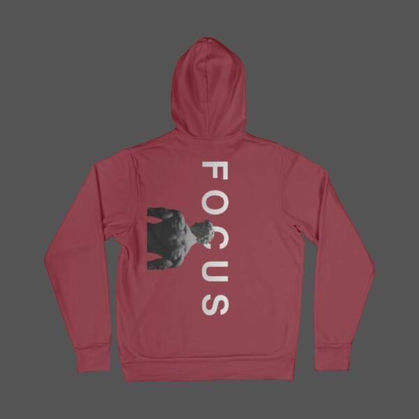 Focus Hoodie Maroon