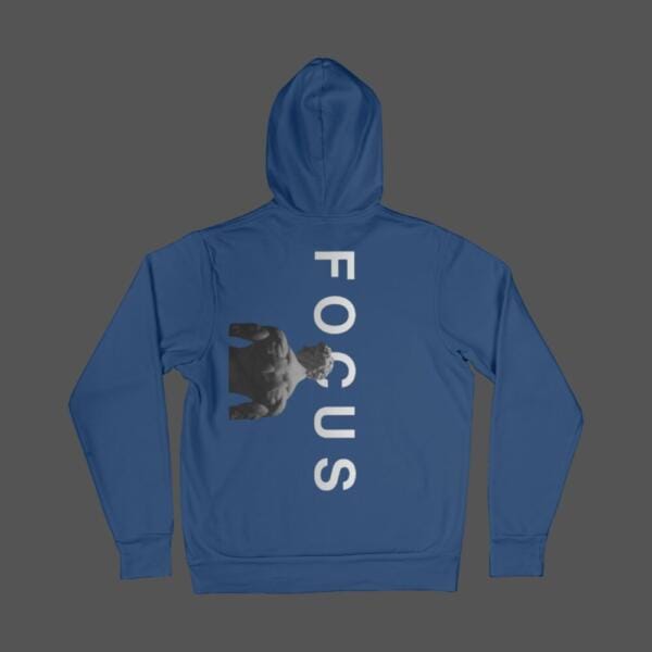Focus Hoodie Navy Blue