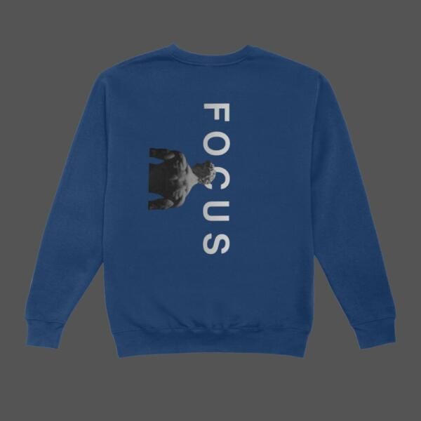 Focus Sweatshirt Navy Blue