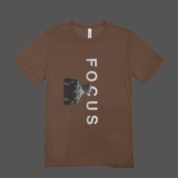 Focus T-shirt Brown