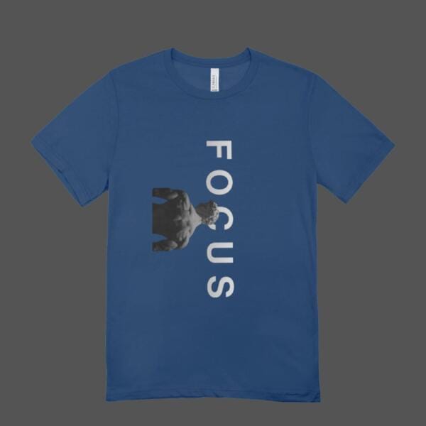 Focus T-shirt Navy Blue