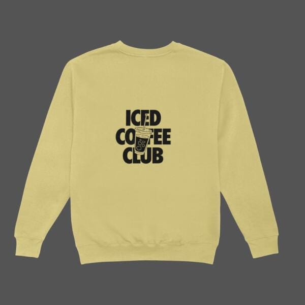 Iced Coffee Club Sweatshirt Beige