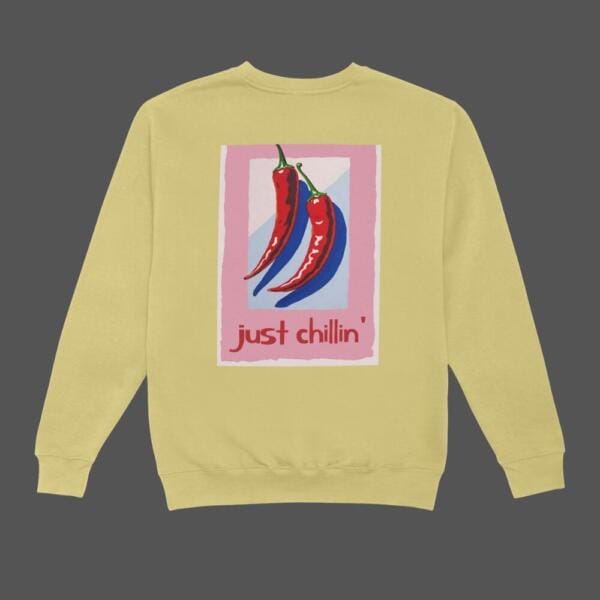 Just Chilling Sweatshirt Beige