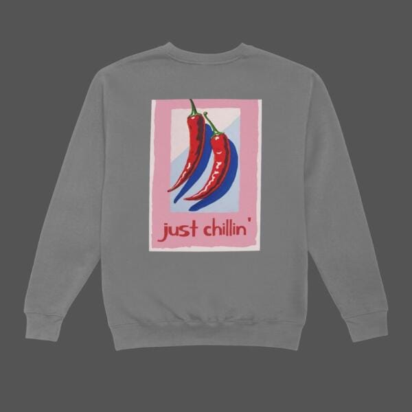 Just Chilling Sweatshirt Grey