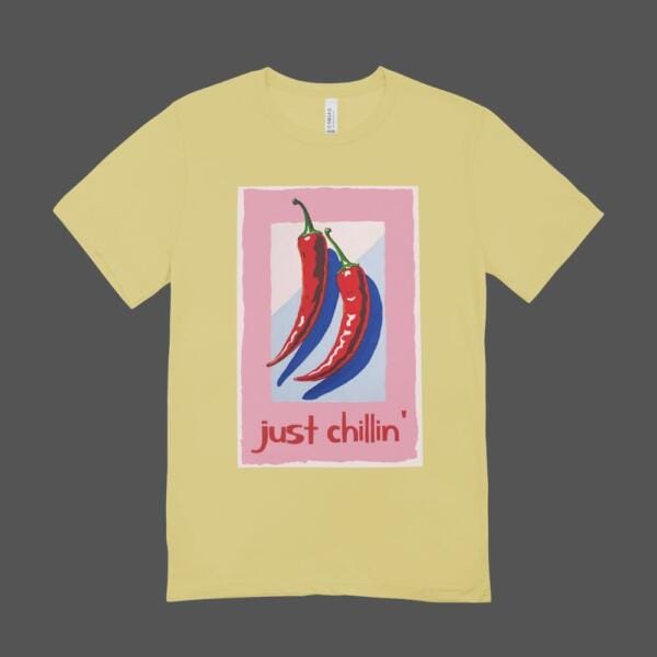 Just Chilling T-shirt Beige