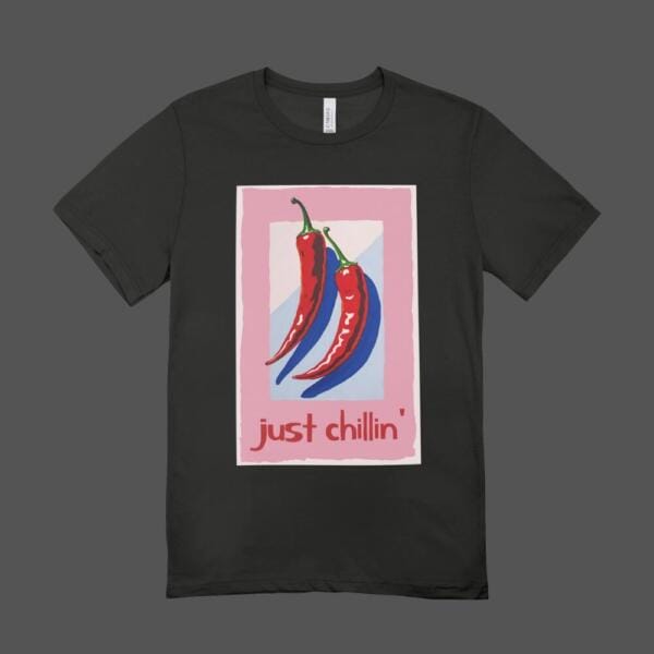 Just Chilling T-shirt Black