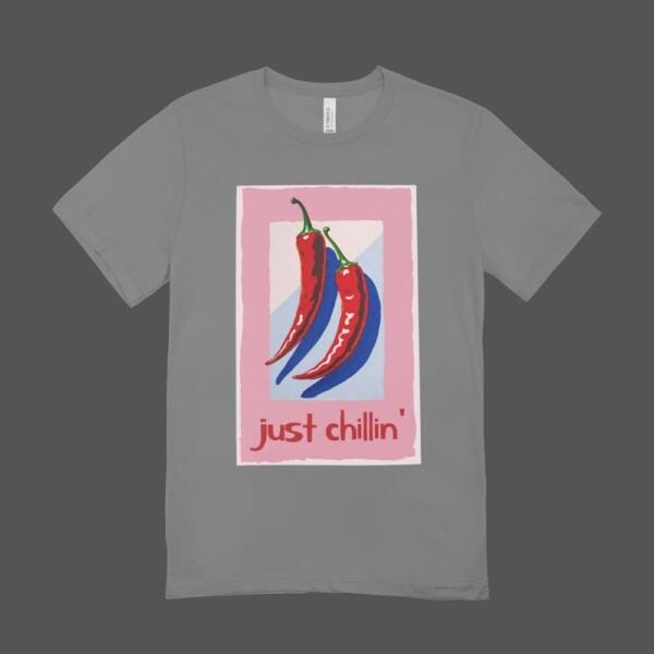 Just Chilling T-shirt Grey