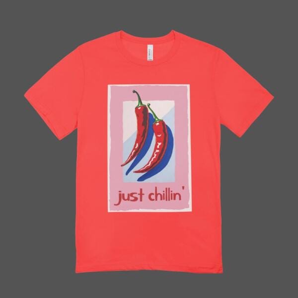 Just Chilling T-shirt Red