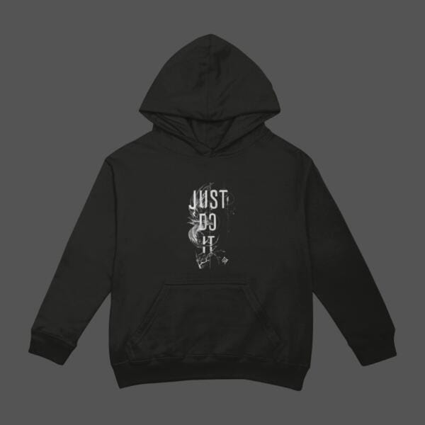 Just Do It Hoodie Black